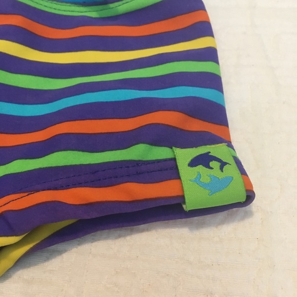 6m (6/$20) Striped Swim Trunks by Clement - Picture 4 of 5